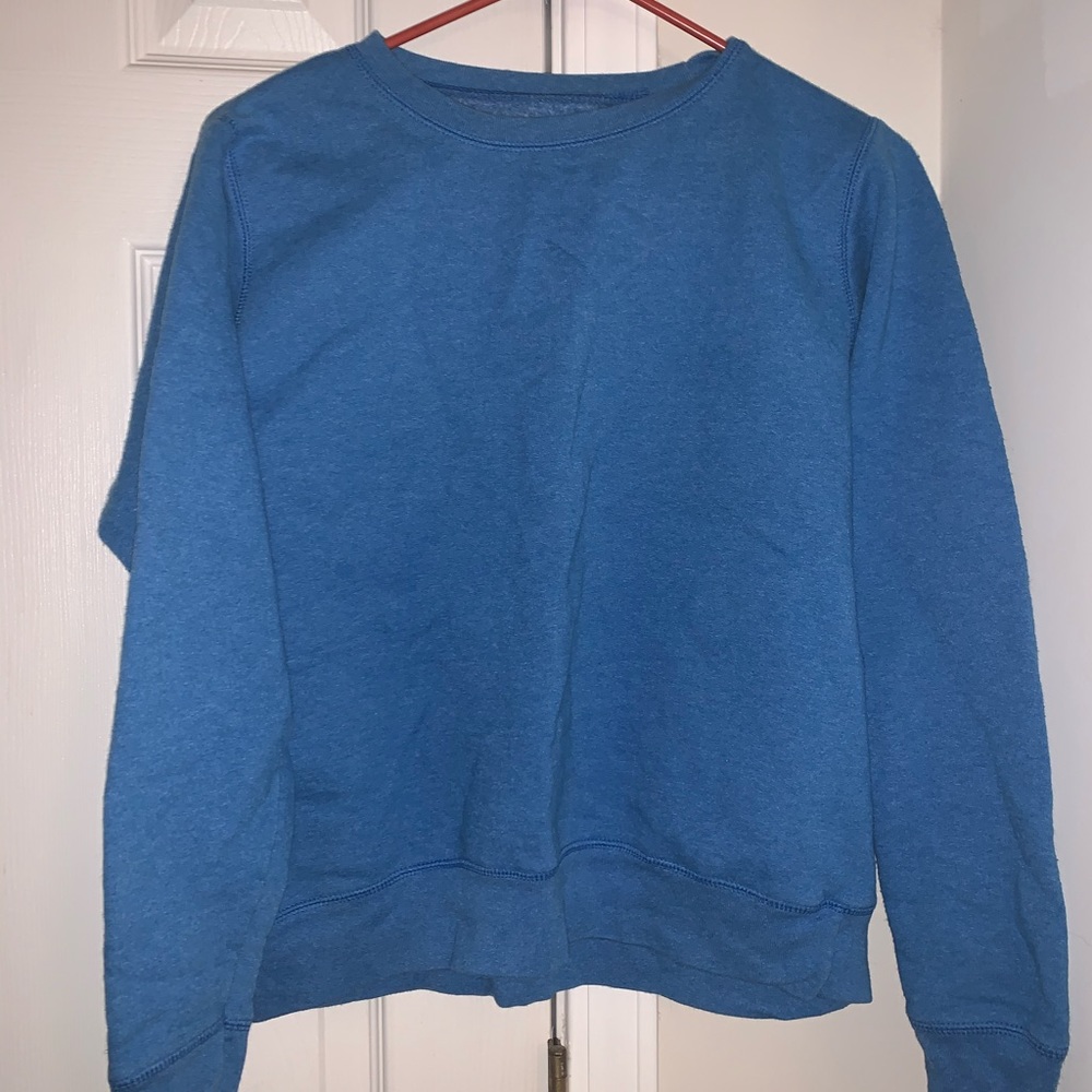 Hanes Blue Crewneck Sweatshirt